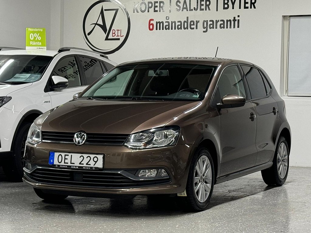 Volkswagen Polo 5-dörr1.2 TSI Euro 6 Automat P-sensor bak 