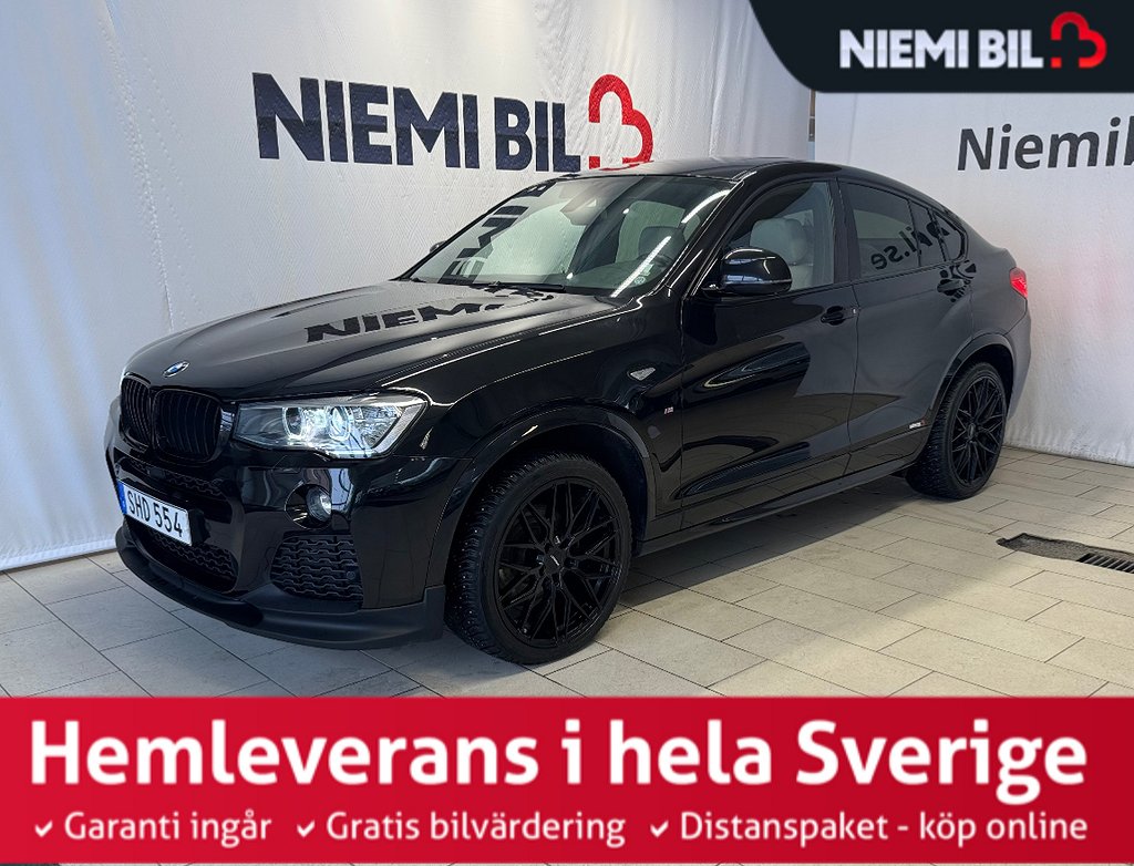 BMW X4 xDrive20d Aut M Sport 360° Camera Leather Sunroof H/K