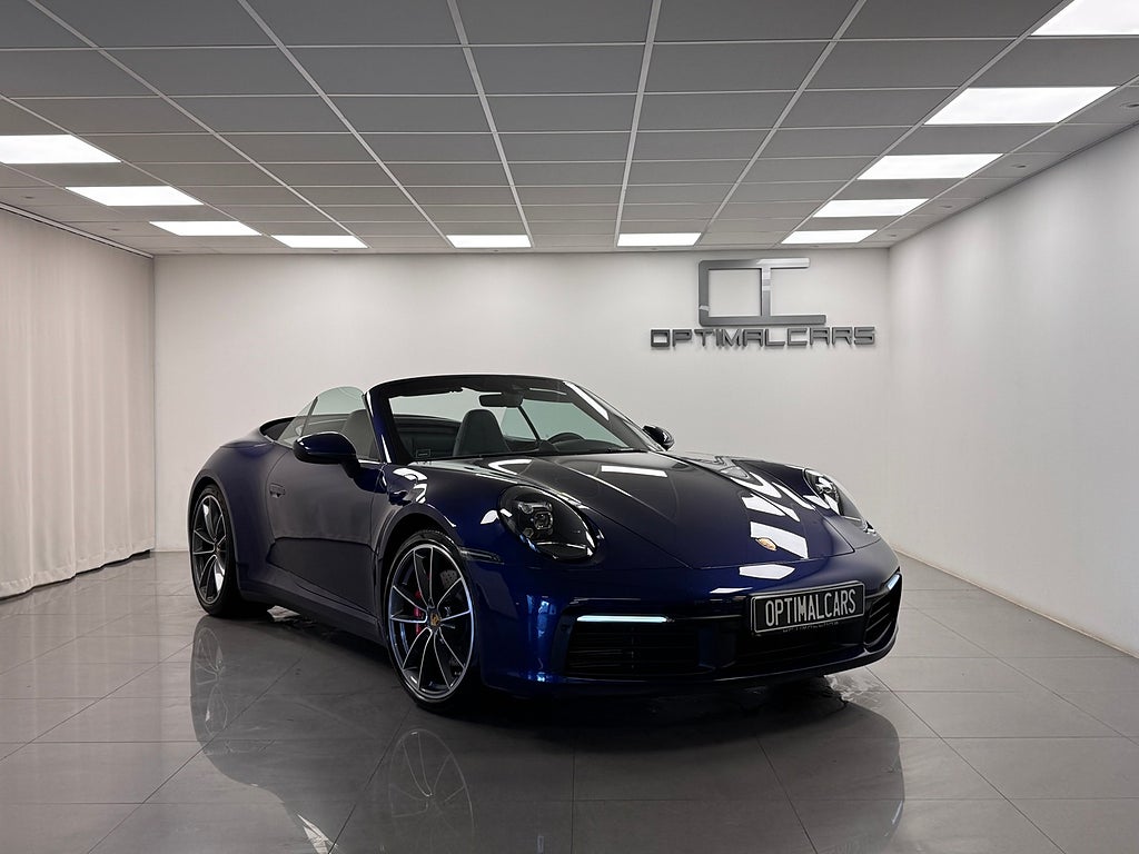 Porsche 992 / 911 Carrera 4S Cabriolet 450HK Svensksåld BOSE Läder