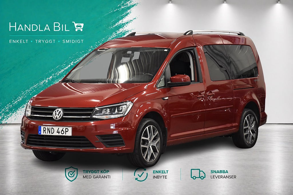 Volkswagen Caddy Maxi Life 2.0 Beach Edition D-värm Dragkrok