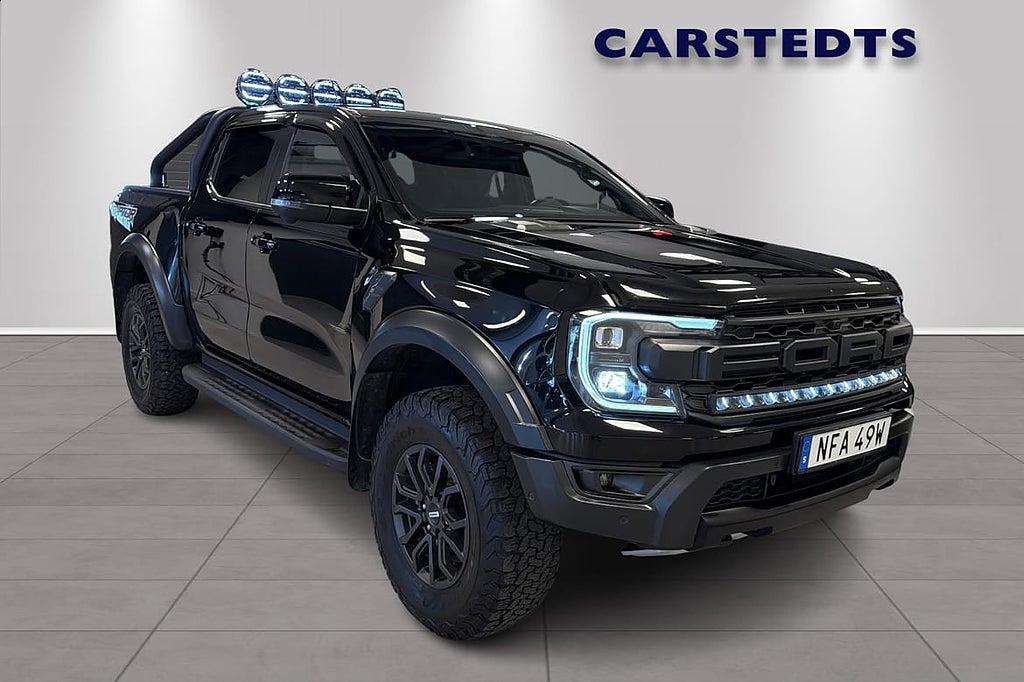 Ford ranger Raptor V6 E85 292hk 4WD Jalusi 360° B&O
