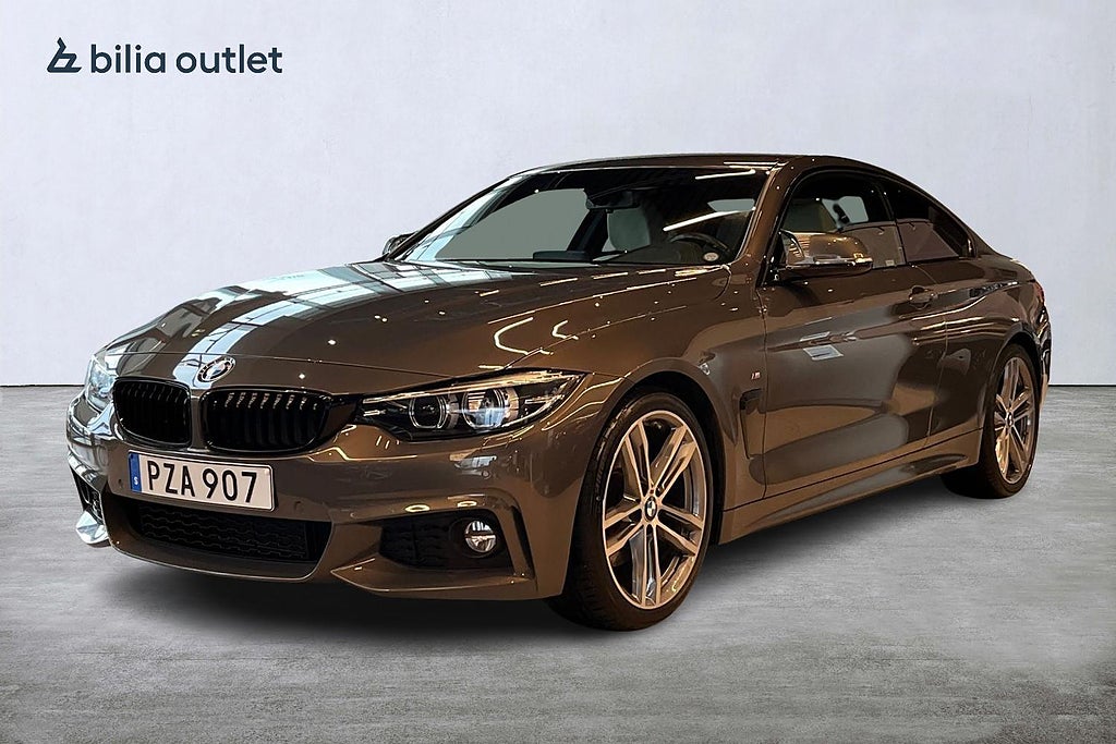 BMW 430I Coupé Aut M-Sport Navi H&K 19'' Läder Svankstöd Rattv