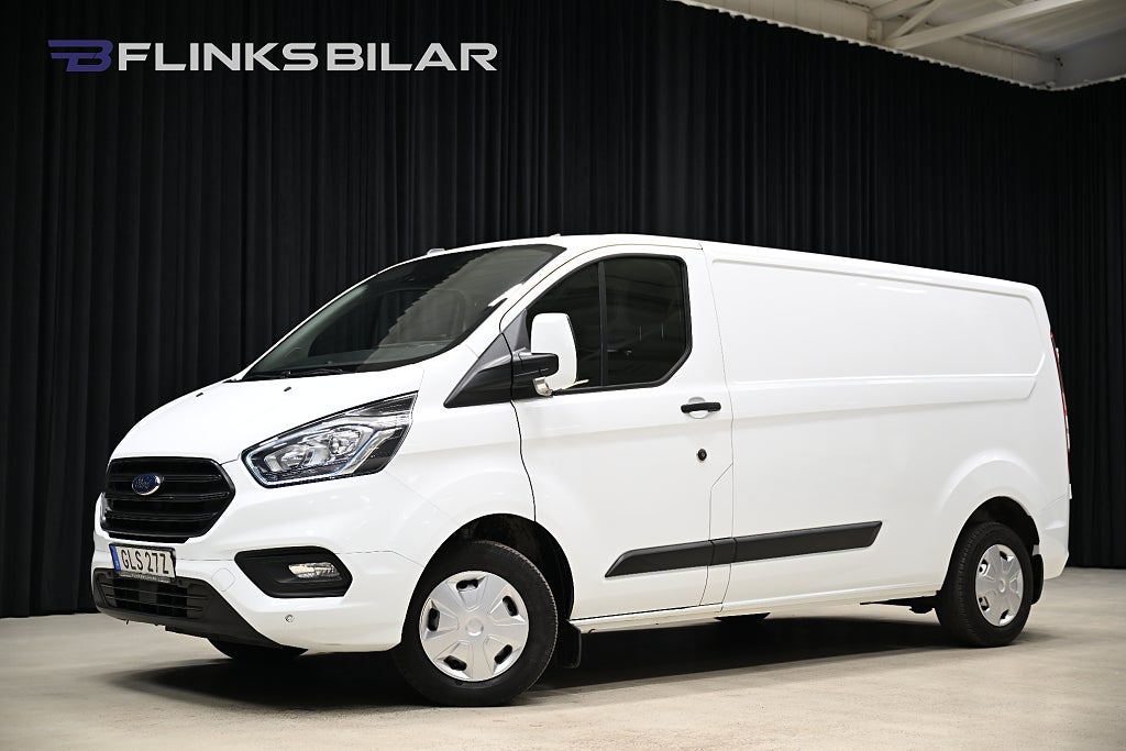 Ford transit Custom 130HK L2 Automat|Drag|Värmare|Backkamera|Leasbar