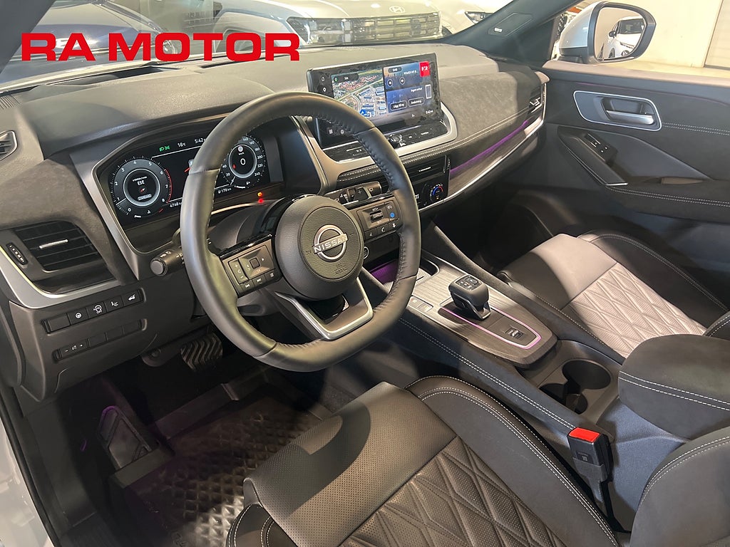 Nissan Qashqai 1.3 DIG-T 158hk Tekna Plus Navi Skinn 360° BOSE Moms 2024
