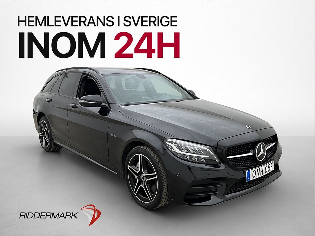 Mercedes-Benz C 300 T de 306hk AMG Night CarPlay Värm Drag