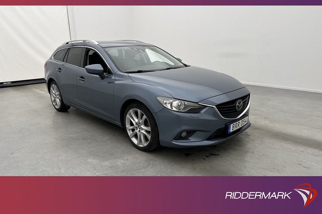 Mazda 6 Wagon 2.2 175hk Optimum Värm BOSE Skinn Kamera Drag