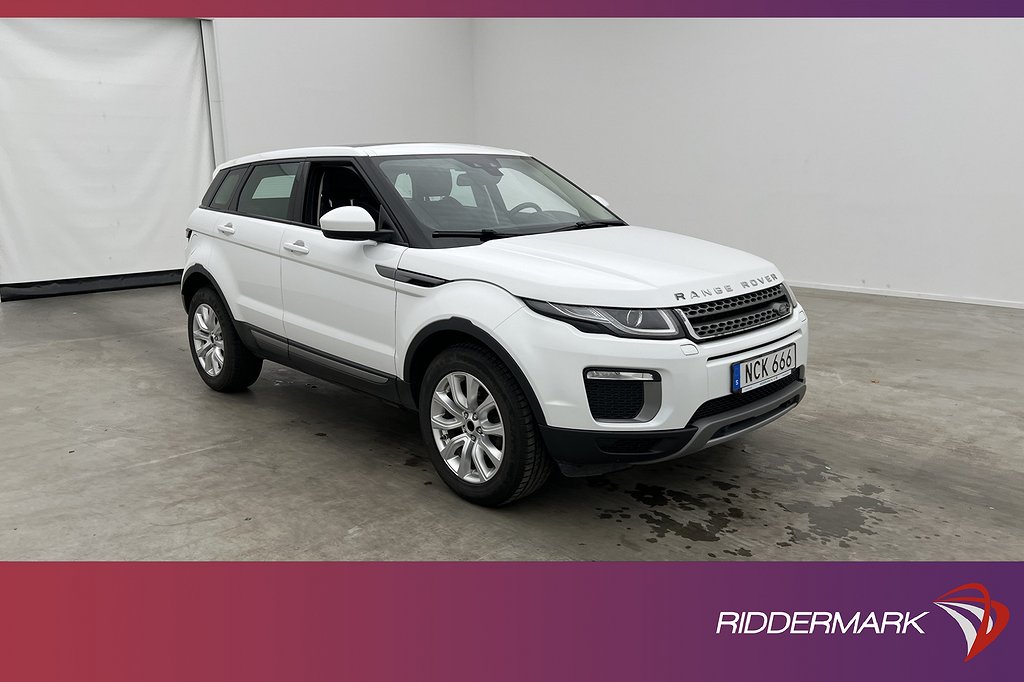 Land Rover Range Rover Evoque AWD 180hk SE Värm Pano Drag