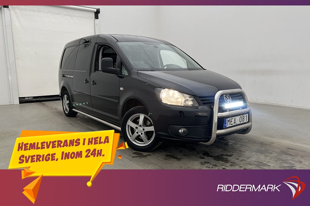 Volkswagen Caddy Maxi 1.6TDI Fjärr-Värmare PDC V-Inredd