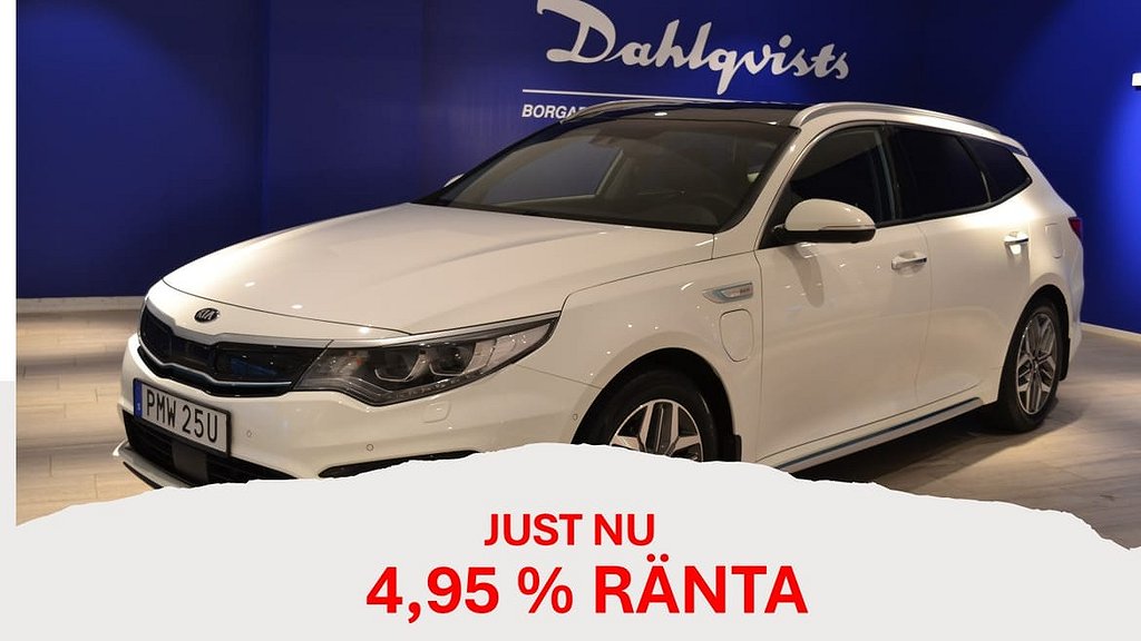 Kia Optima Sport Wagon Plug-in Hybrid (NU 4,95 % RÄNTA) 205hk Advance Plus 