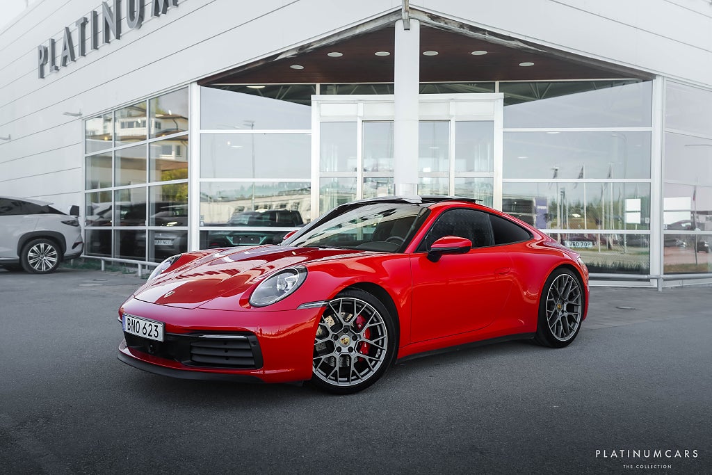 Porsche 911 Carrera 4S PDK 450hk / PDCC / Matrix / 18-vägs 