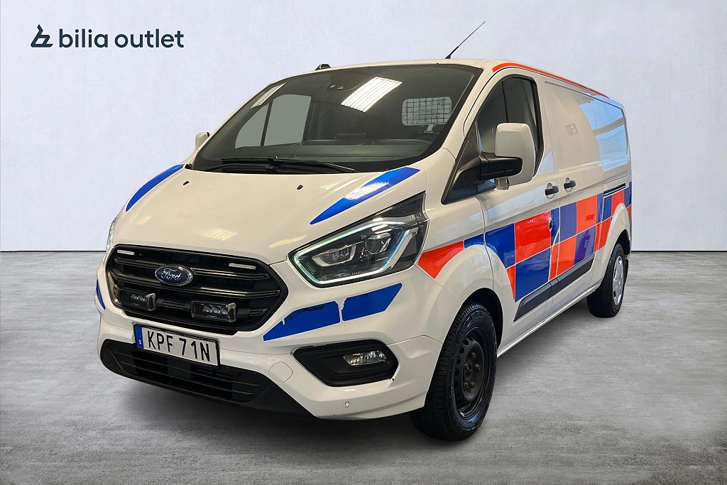 Ford Transit Custom 2.0 170hk / Dragkrok Kamera Värmare Kamrem Bytt