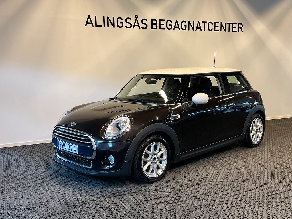 MINI Cooper 3-dörrars Pepper Euro 6 / Motorvärmare / V-hjul