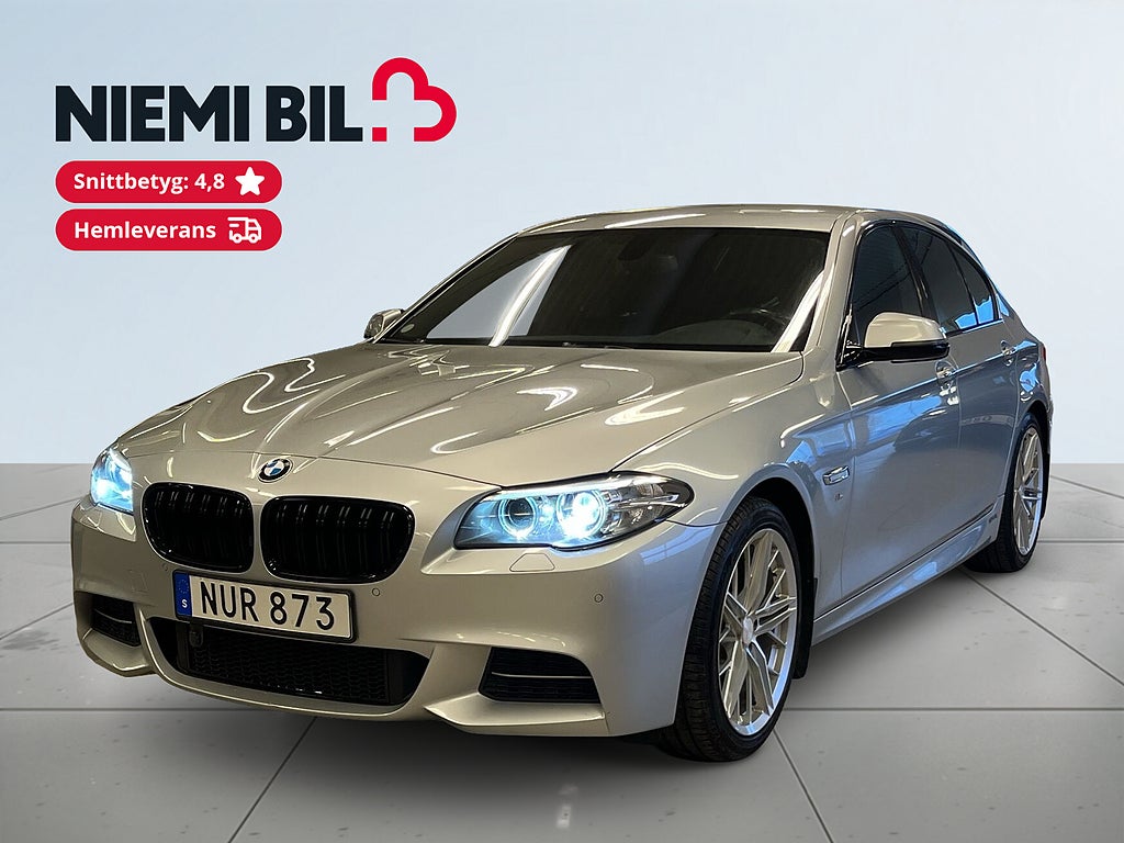 BMW 520d xDrive M Sport Kamera/MoK-Värm/S&V/P-Värm/Skinn/Kedja