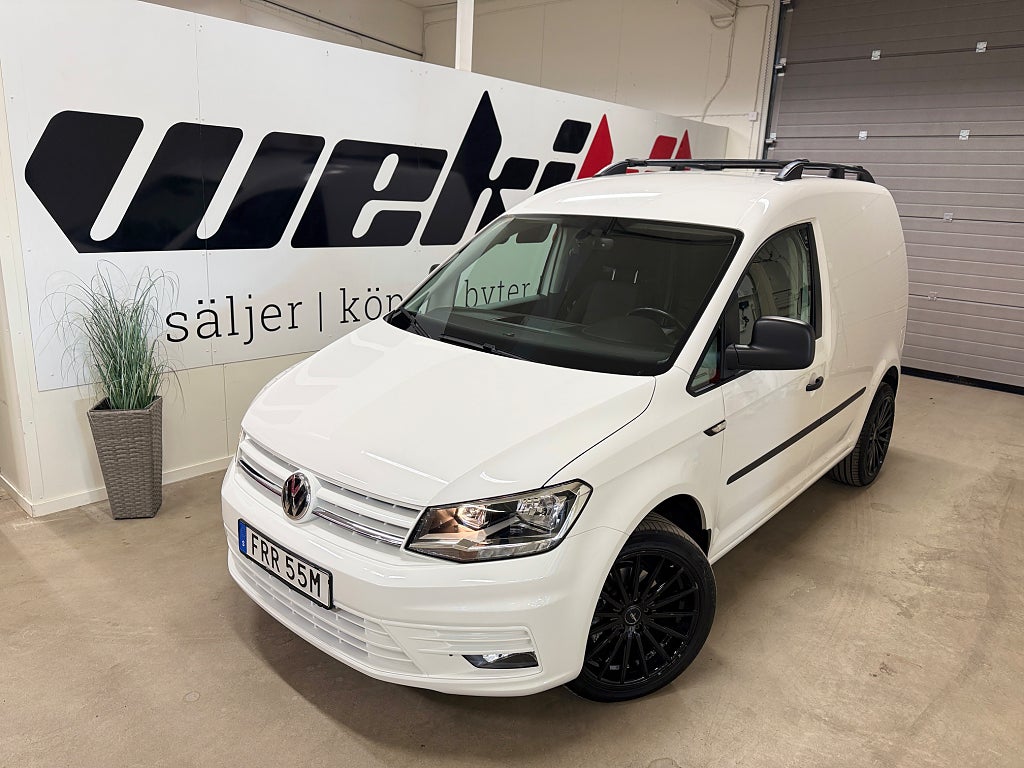 Volkswagen Caddy Van 2.0 TDI BMT, Drag, Värmare, B-Kamera, 18", CarPlay