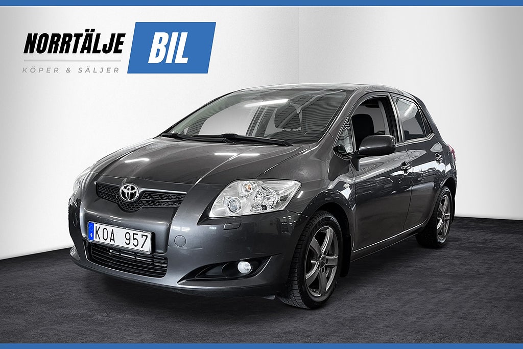 Toyota Auris 1.6 132 HK VALVEMATIC MOTORVÄRMARE OCH KUPÉUTTAG NYSERV