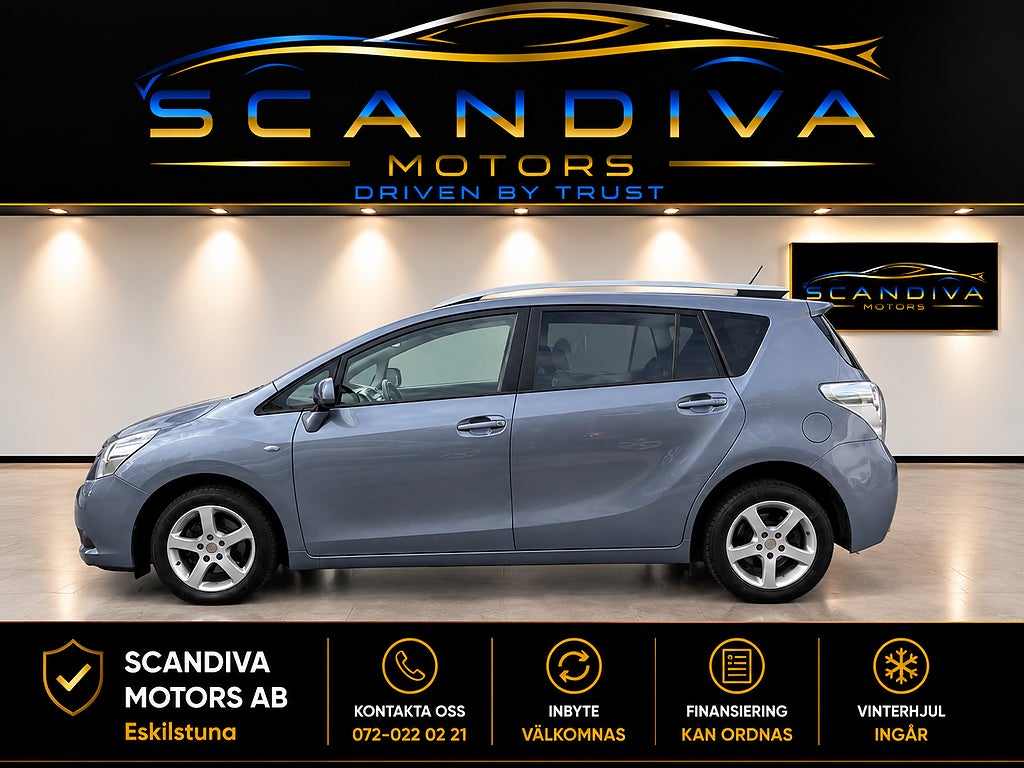 Toyota Verso Toyota Verso 2.0 D-4D 7-sits / Nyservad / Nybesiktigad