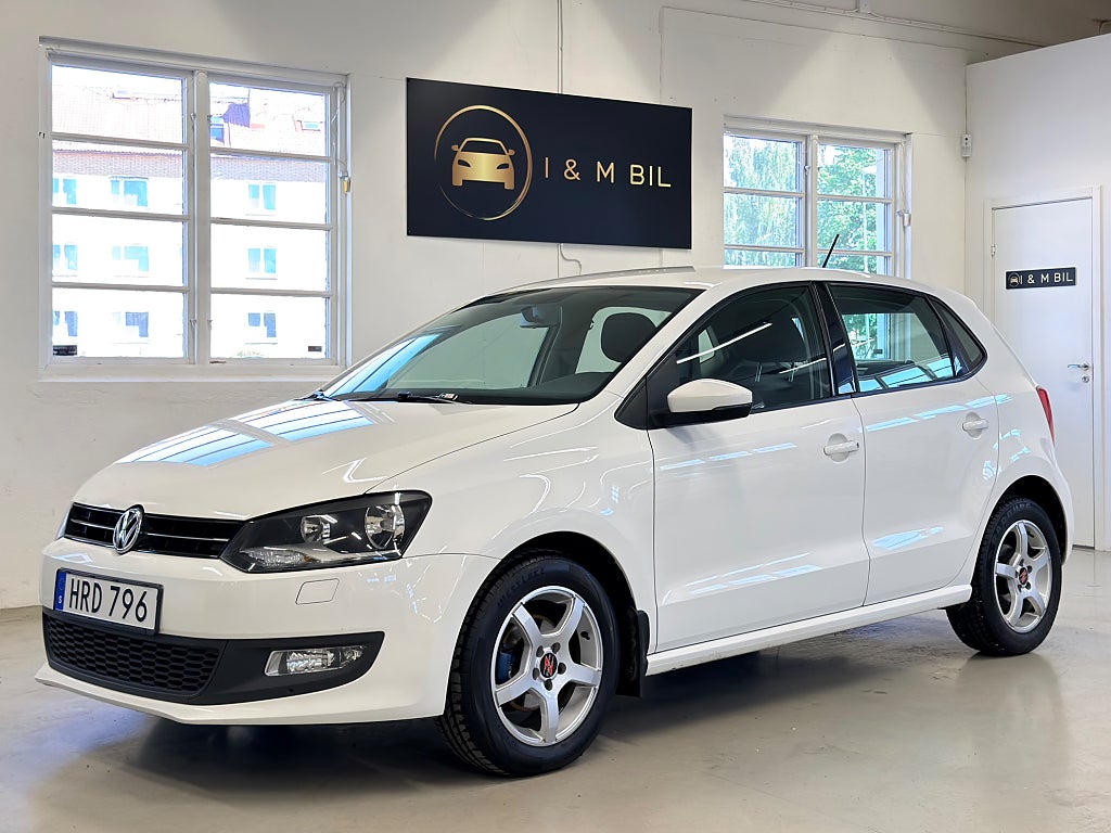 Volkswagen Polo 5-dörrar 1.2 TSI Masters Euro 5/ Nybesiktad/ 