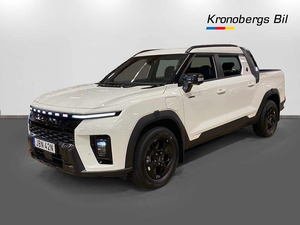 KGM Musso EV Blackline 4x4 80,6 kWh Lagerbil på väg för leverans dec
