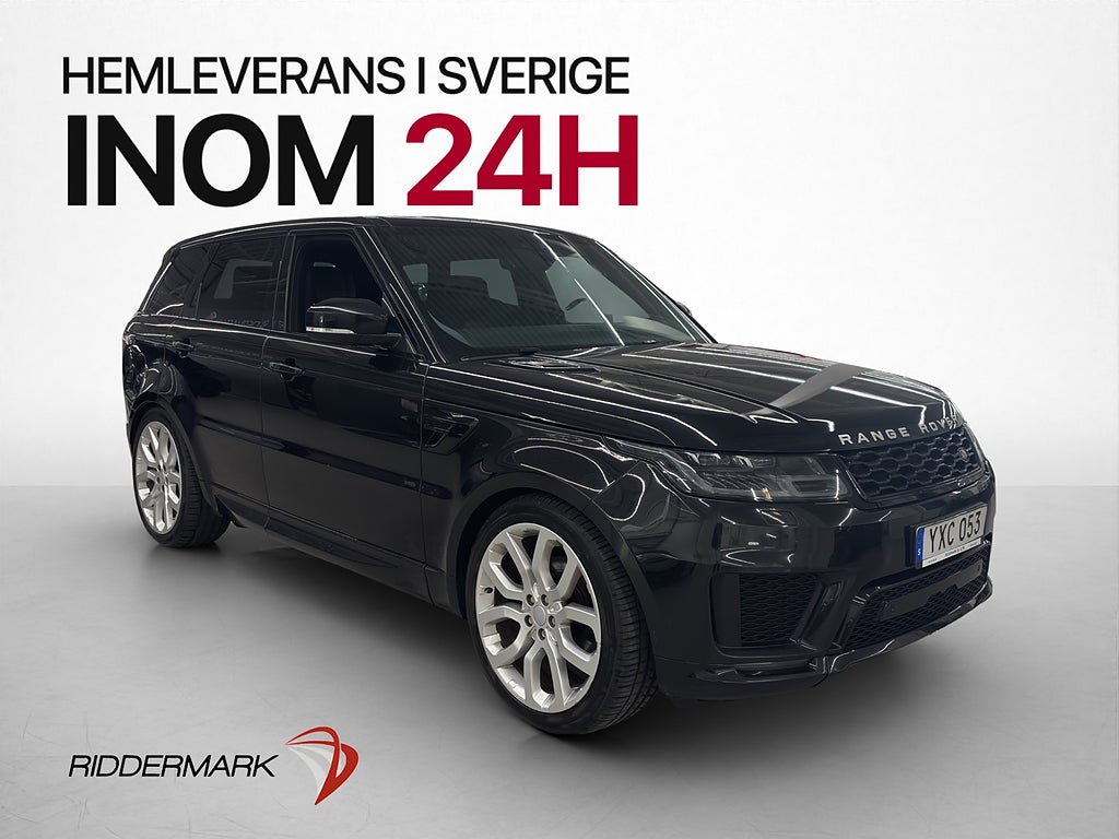 Land Rover Range Rover Sport Drag Pano Meridian HuD Luftfjäd