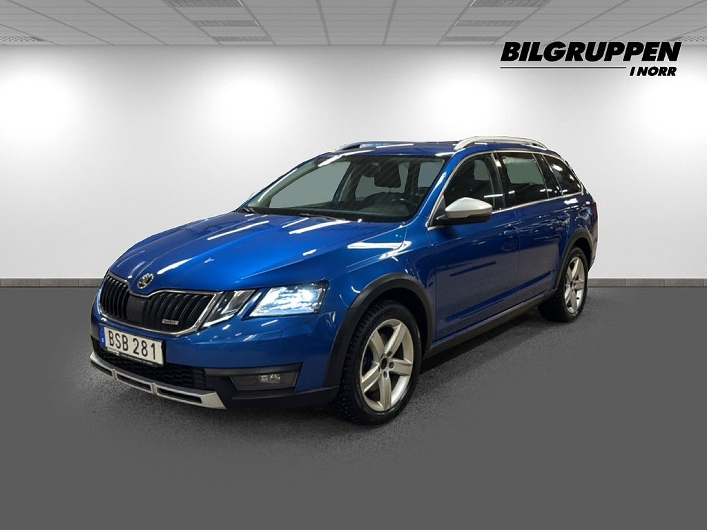 Skoda Octavia Scout 1.8 TSI 4x4 Premium RÄNTA 3,95% (V-hjul, Drag, Värmare)