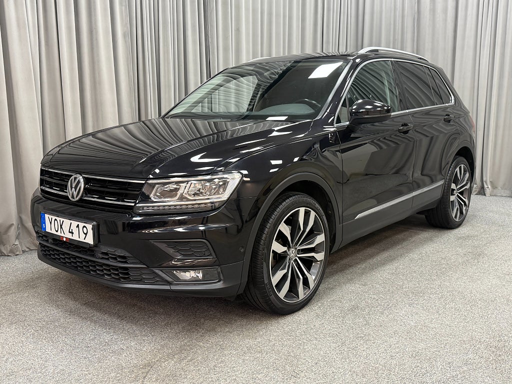 Volkswagen Tiguan 1.4 TSI 150HK 4Motion Aut Drag/Bränslevärmare/Nyservad