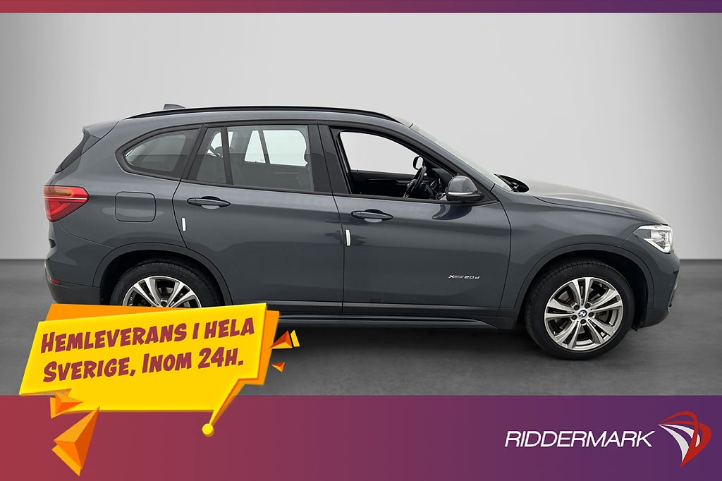 BMW X1 XDrive20d Steptronic Sportline HuD Nav Dragkrok 190hk
