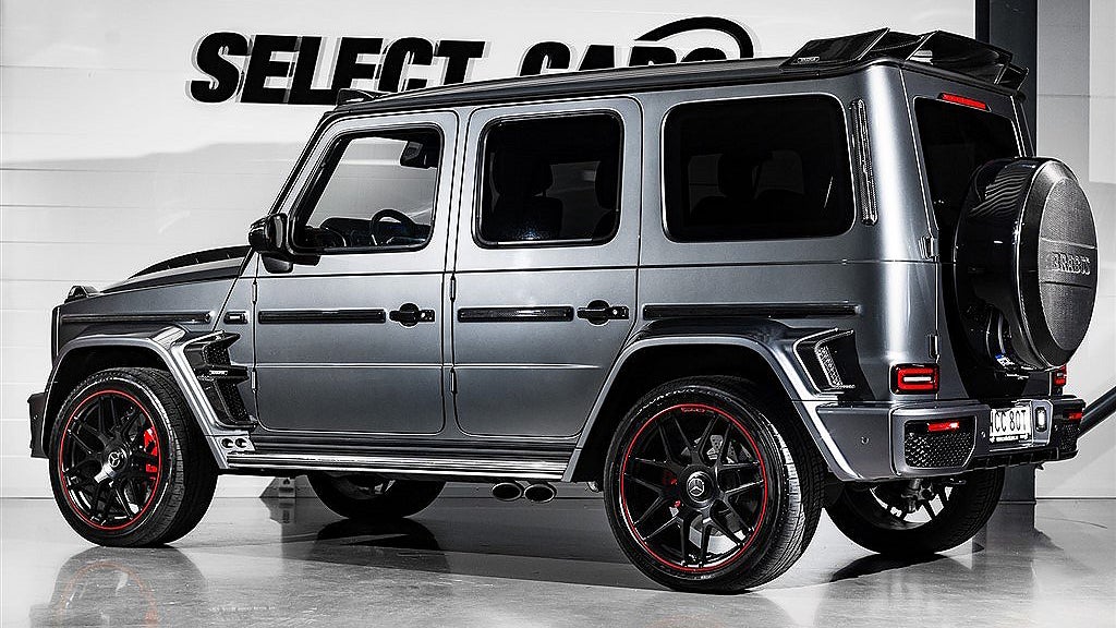 Mercedes-Benz G63 har fått en uppiffning av Brabus. 