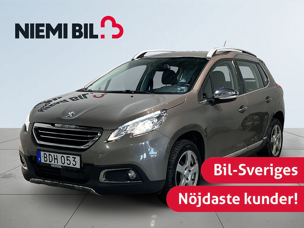 Peugeot 2008 1.6 e-HDi EGS Dragkrok Mvärm Psens Kamrem bytt S/V-hjul