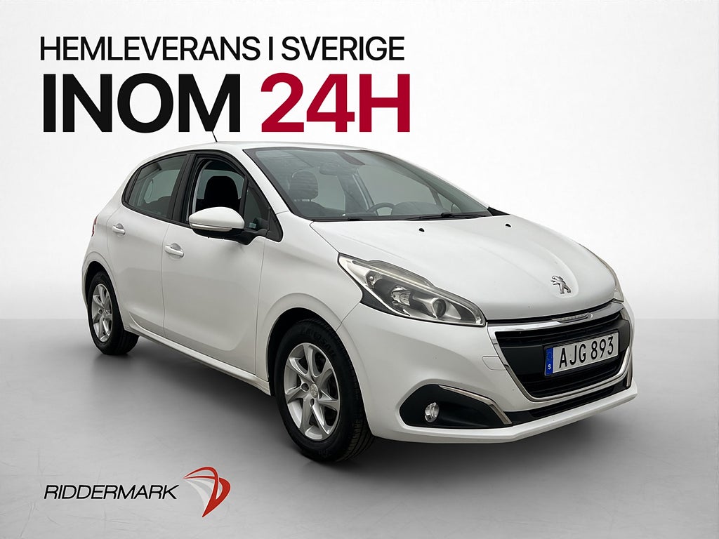 Peugeot 208 1.2 PureTech Farthållare Kamrem bytt 82hk