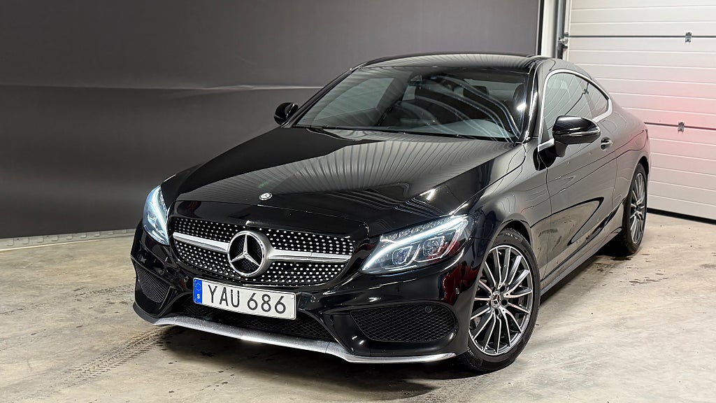 Mercedes-Benz C 220 d Coupé 9G-Tronic AMG / Burmester / Bakkamera 