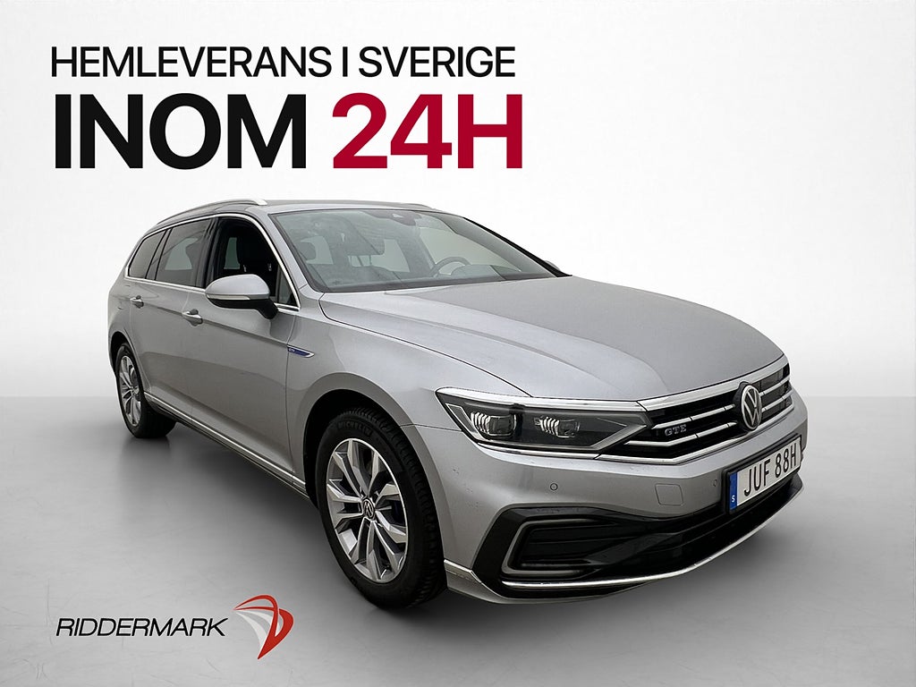 Volkswagen Passat GTE 218hk Cockpit Kamera Navi Drag