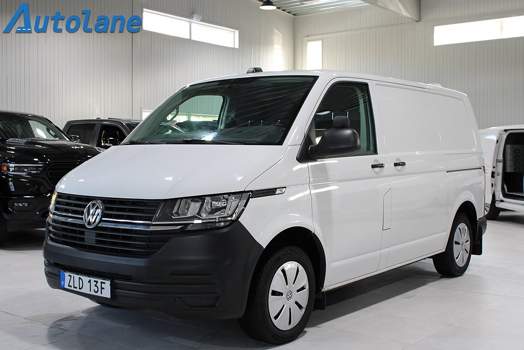 Volkswagen Transporter T30 2.0TDI Inredning,Dubbla Dörrar,Värmare,Carplay,D