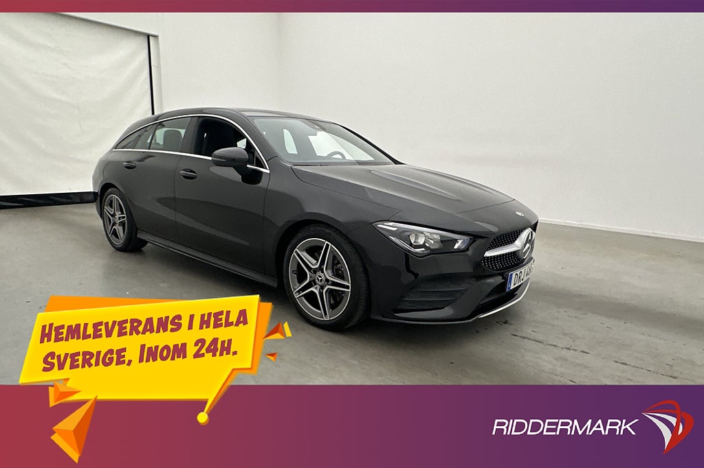 Mercedes-Benz CLA 200 SB 163hk AMG Panorama Wide Kamera