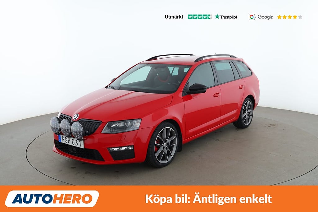 Skoda Octavia 2.0 TDI 4x4 RS / Värmare, CarPlay, Canton