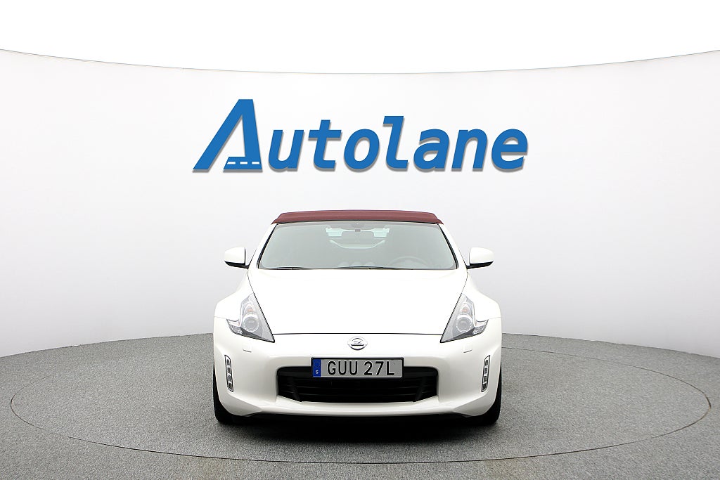 Nissan 370 Z V6 Roadster, SV-Såld, BOSE®, Kamera, Bordaux 328hk