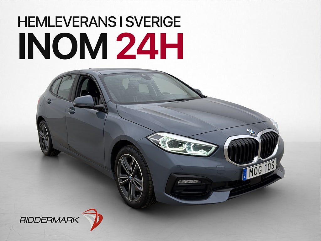BMW 118I 140hk Sport line P-Sensorer Rattvärme Keyless
