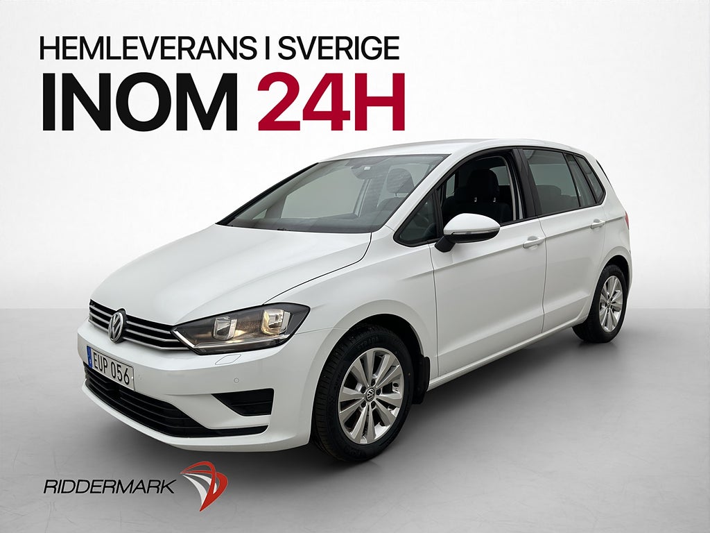 Volkswagen Golf Sportsvan 1.2 TSI 110hk Kamera Adaptiv Drag