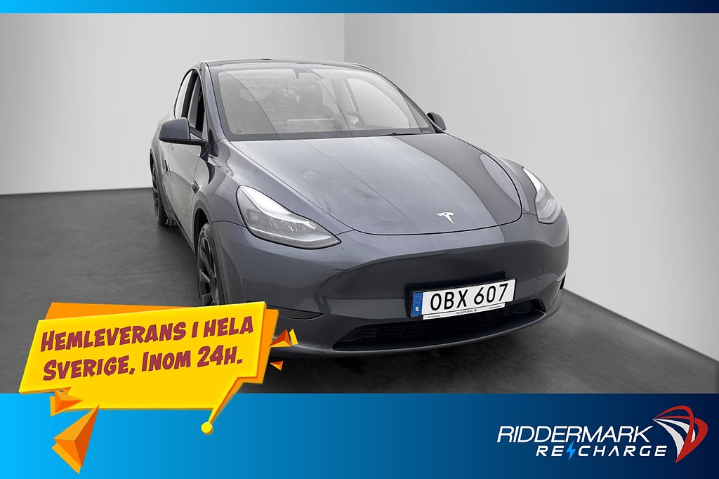 Tesla Model Y Long Range AWD Dragkrok Autopilot MOMS