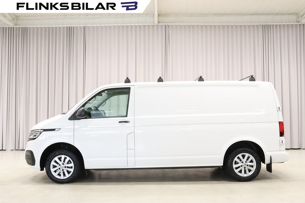 Volkswagen Transporter 110HK L2 Nedlackad Drag GPS Värmare