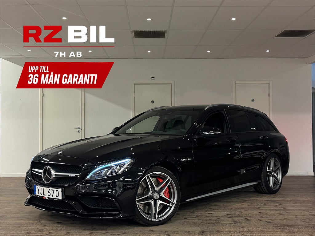 Mercedes-Benz AMG C 63S AMG V8 Biturbo Speedshift/SKAL STOLAR/ Burmester/