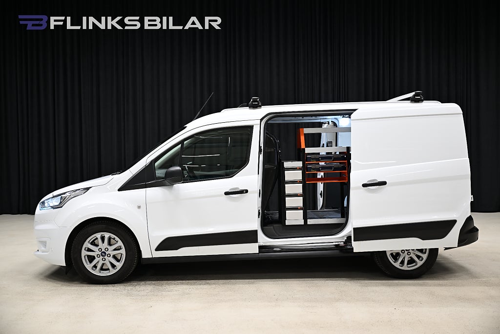 Ford transit Connect 100HK L2|Automat|Dubbelörr|Inredd|Xenon|SeUtr!