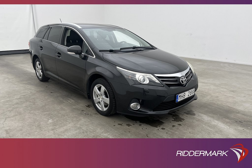 Toyota Avensis Kombi 1.8 147hk Business Kamera Navi En-bruk