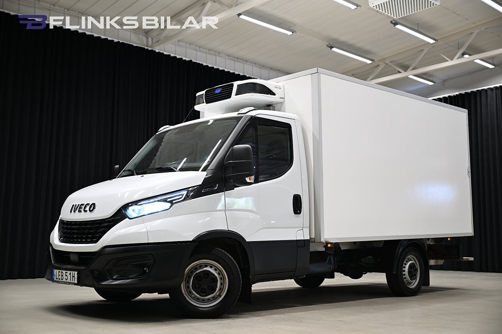 Iveco Daily 136HK Automat|Volymskåp|Kylbil|Nattkyla|Lågmil|Leasbar
