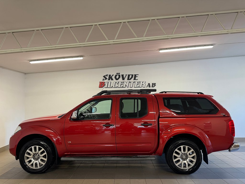 Nissan Navara 3.0 dCi V6 4x4/9900Mil/GPS/Kamera/Drag/Skinn