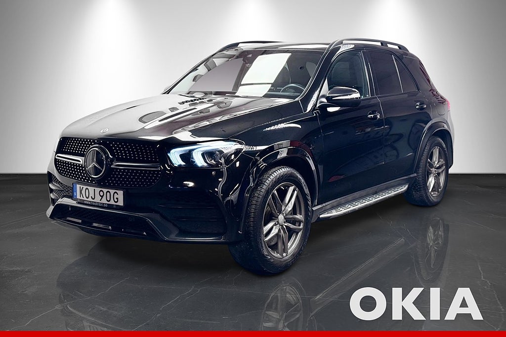 Mercedes-Benz GLE 350 de 4MATIC AMG Panorama Drag Värme 360 kamera 