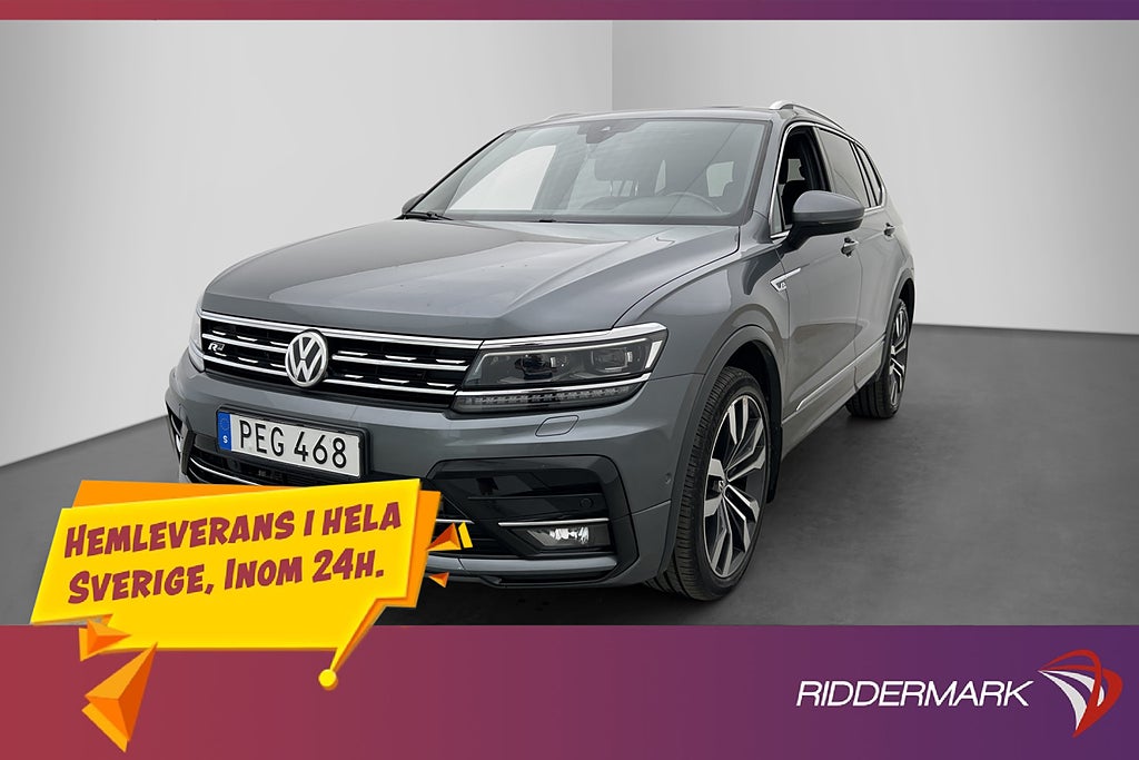 Volkswagen Tiguan Allspace TDI 4M R-Line 7-Sits Pano Cockpit