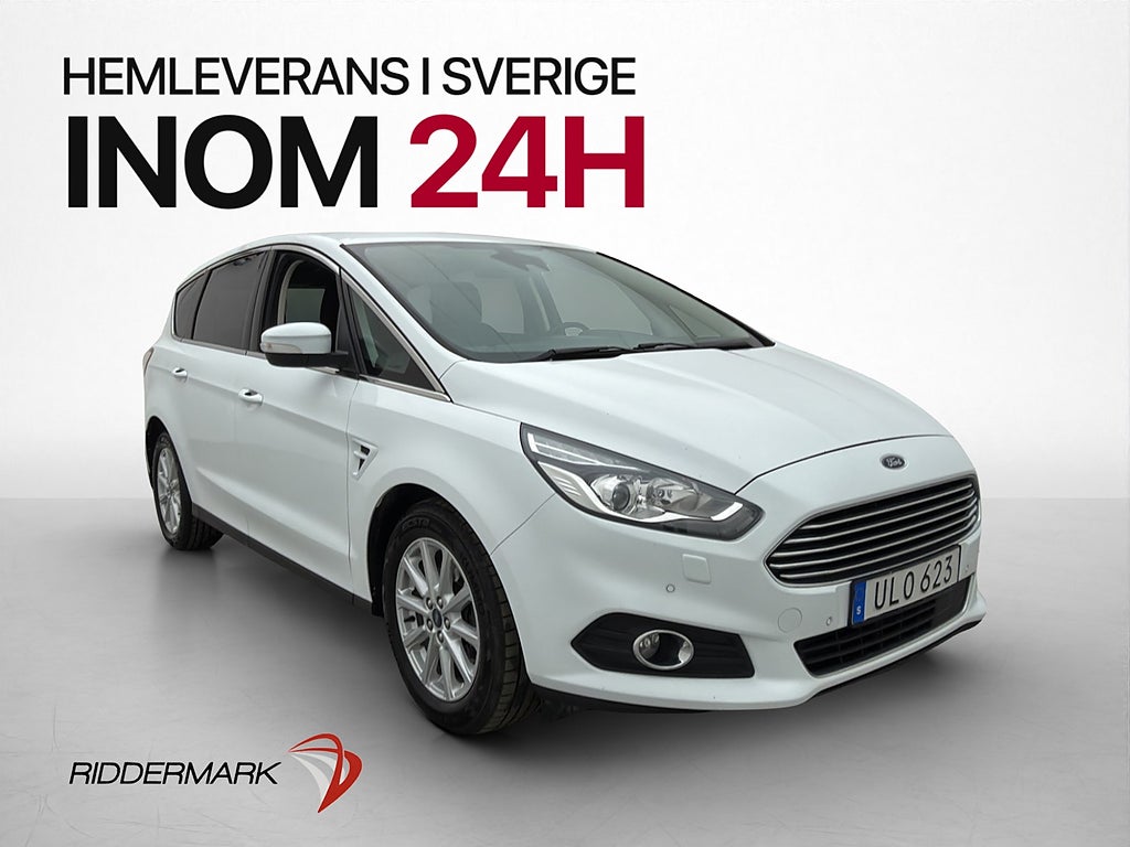 Ford S-Max 2.0 TDCi Business 7-Sits Kamera Farthållare Drag