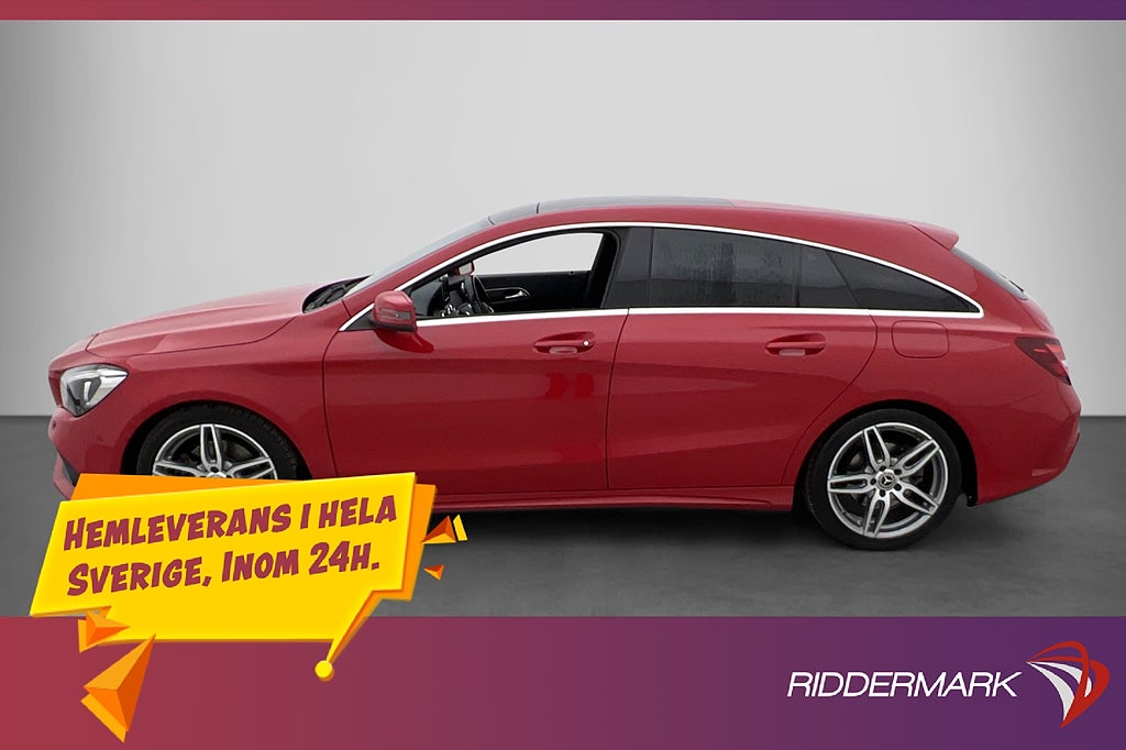 Mercedes-Benz CLA SB 220 d 4M AMG Sport Pano Kamera Dragkrok