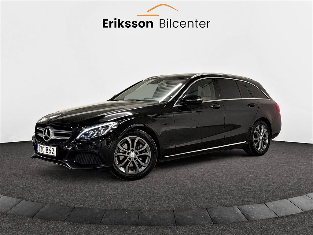 Mercedes-Benz C 220d 170hk 7G-Tronic Plus Avantgarde Pano/Navi/Blis/Eu6
