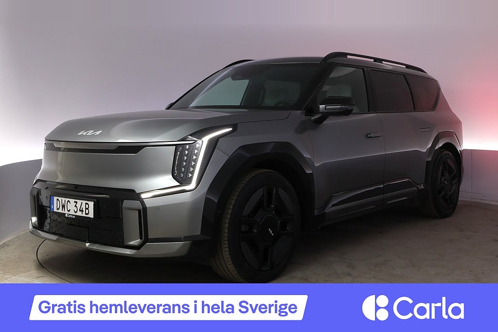Kia EV9 AWD GT-Line Pano Elstol 7-sits Meridian Drag